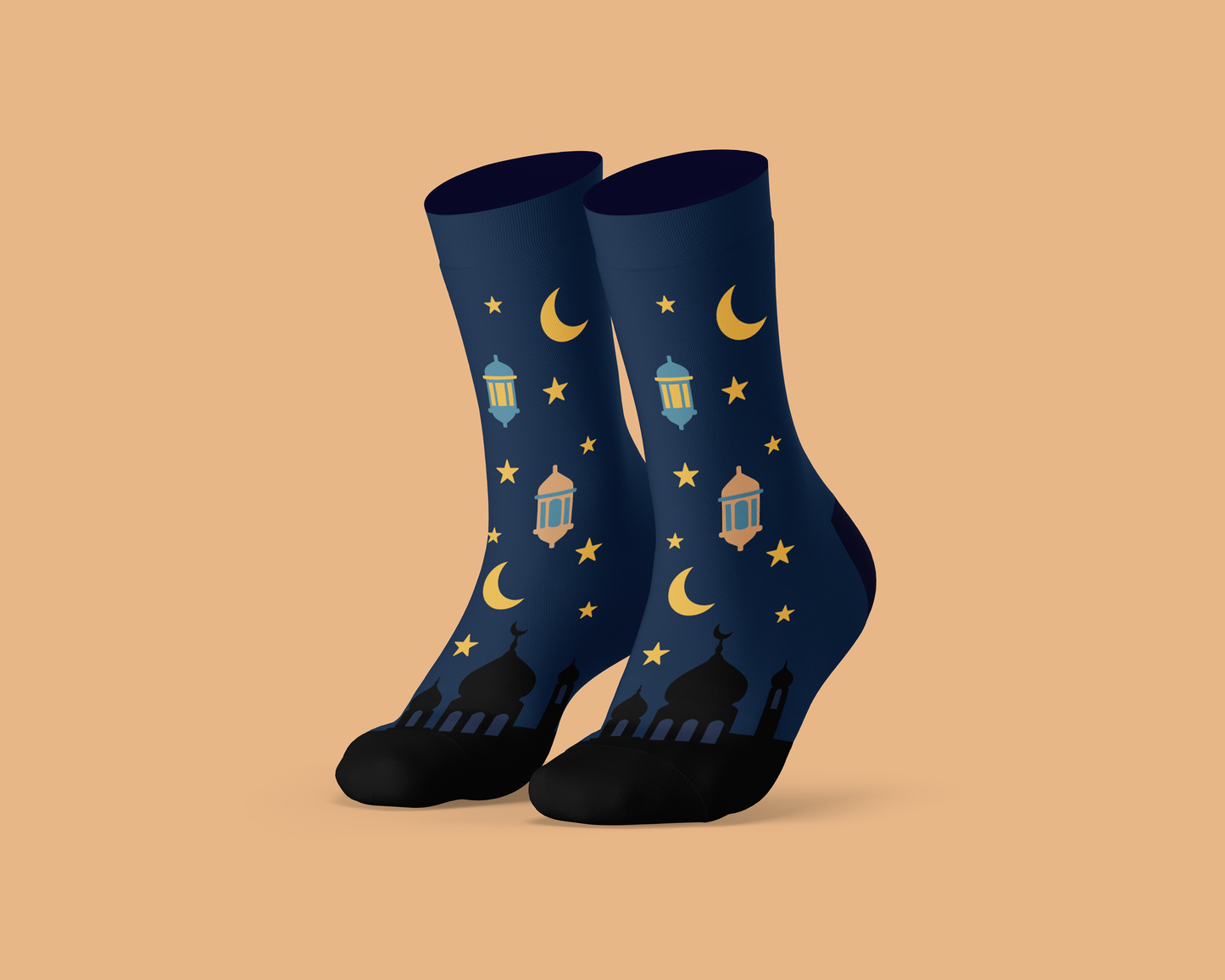 Mosque Night Sky Socks | Aliya & Hasan's Bookshelf