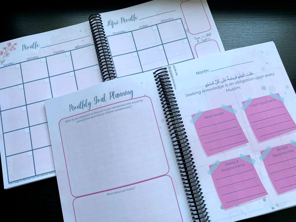 Homeschooler Planner for Muslim Families by Fatema Kermalli Walji