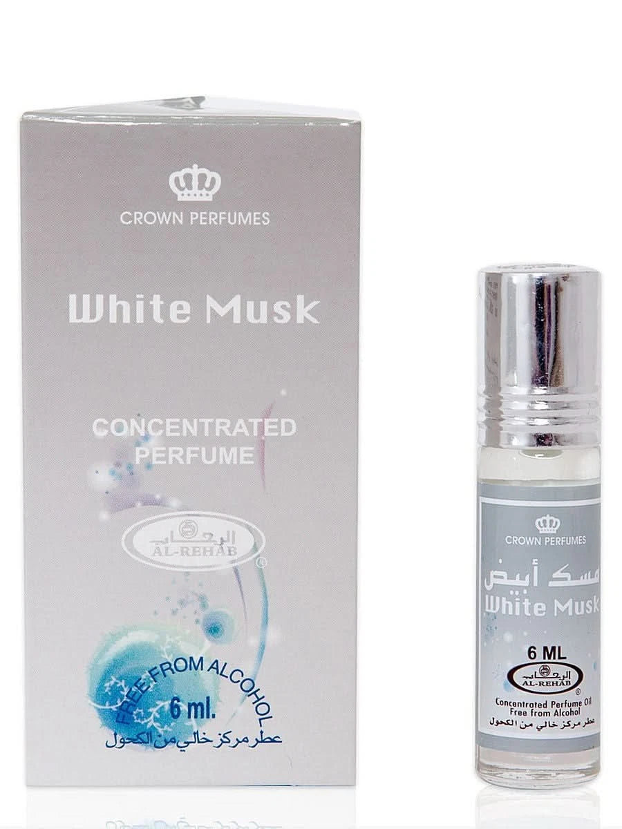White Musk- 6ml (.2oz) Roll-on Perfume Oil by Al-Rehab