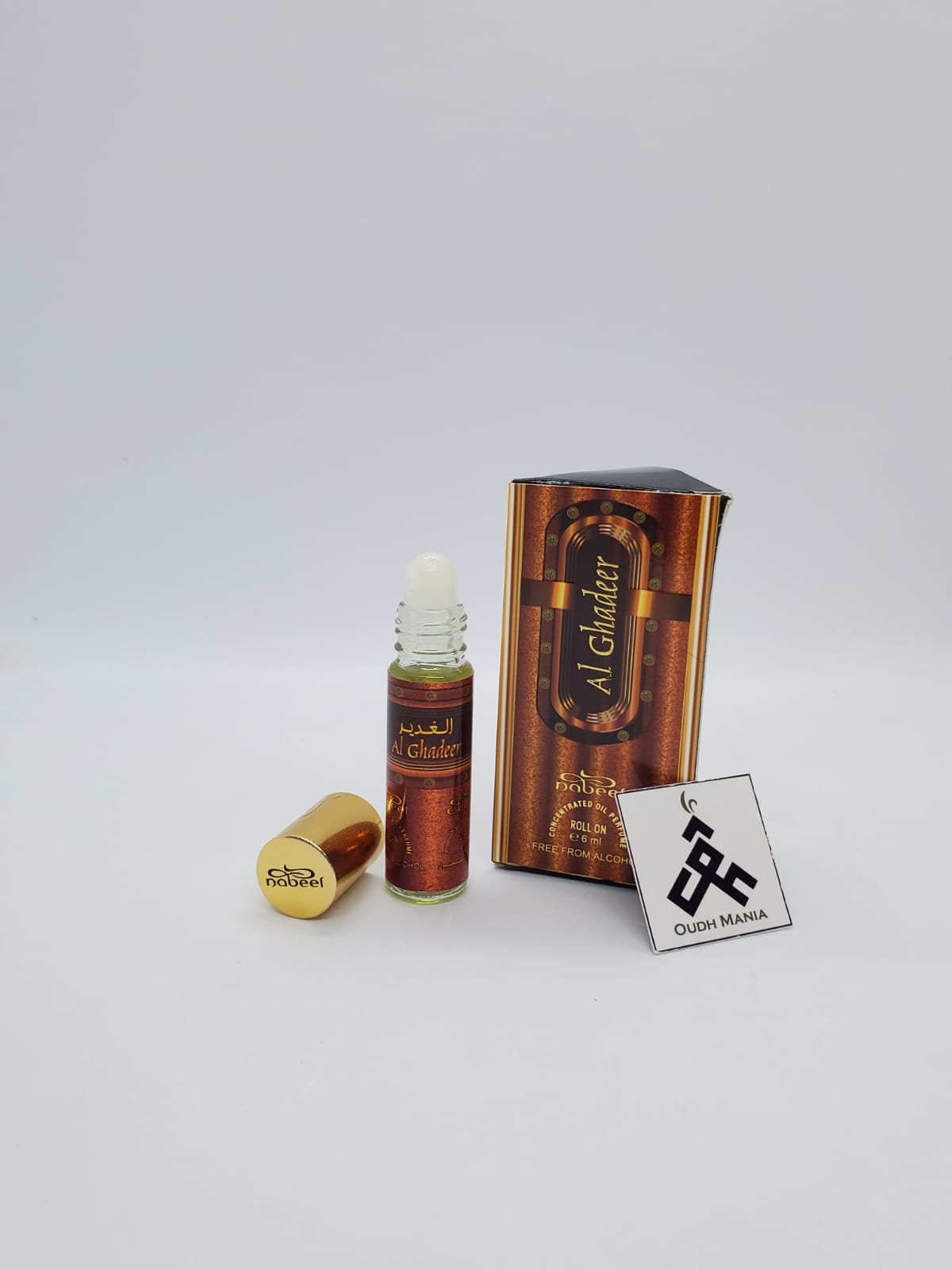 Original Nabeel Bakhoor Al Ghadeer perfume Roll 6ml On Made In UAE  بخور النبيل Bukhoor