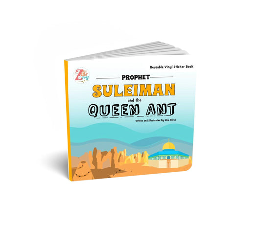 Prophet Suleiman (AS) and the Queen Ant Board Book | Activity Book by Zair Zabr Play