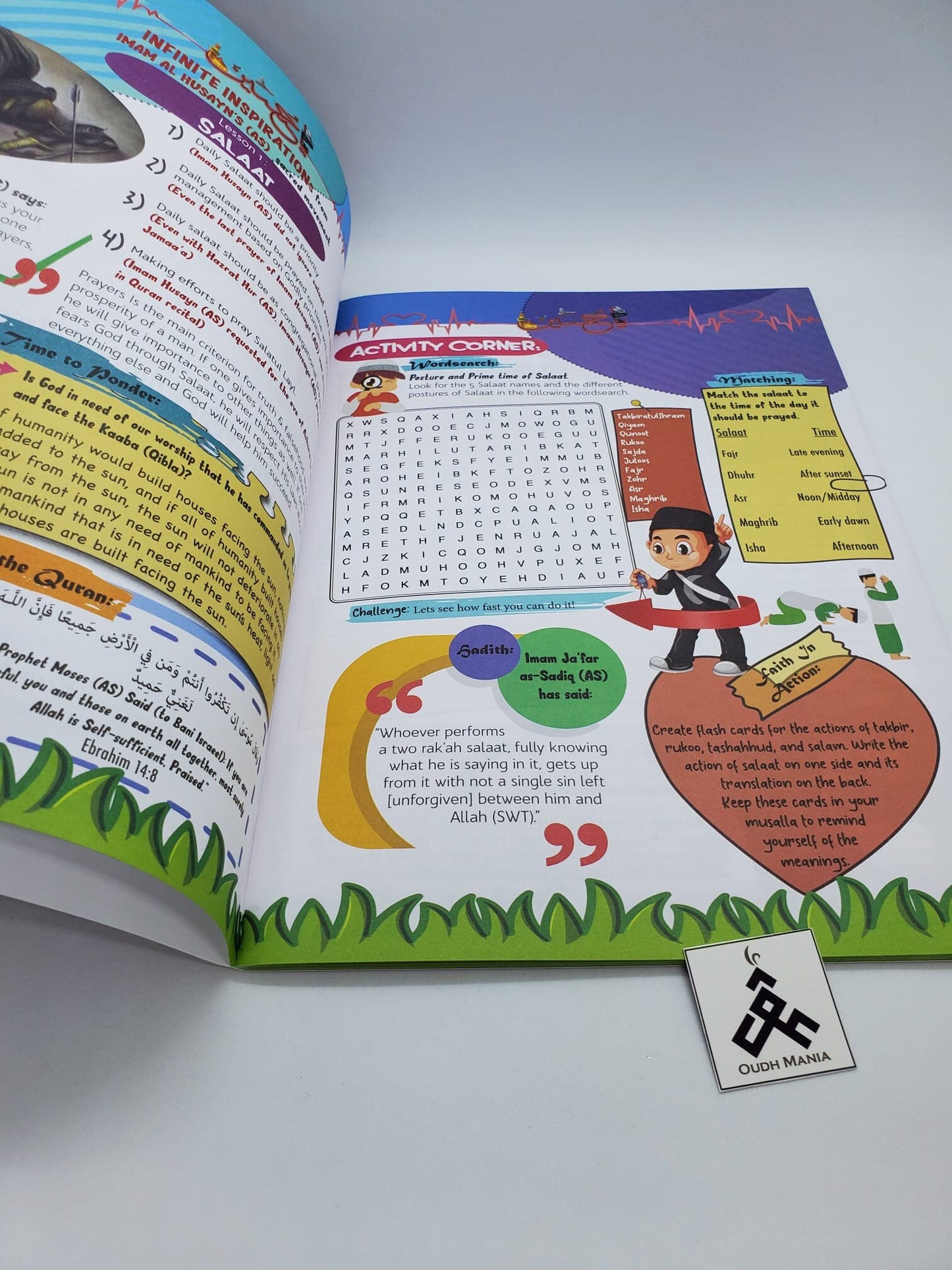 Infinite Inspirations from Imam al Husayn's (as) Sacred Movement Workbook | Activity Book