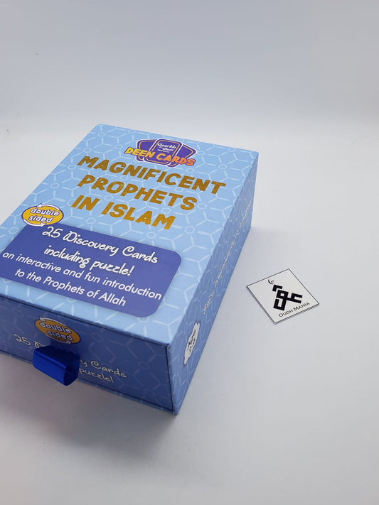 Islamic Card Set of the Magnificent Prophets for Children by Sparkle and shine moments